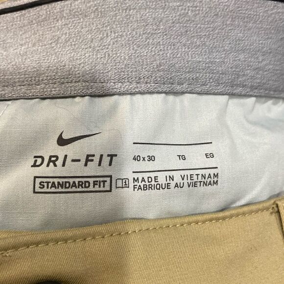 Nike Dri-Fit Flex Standard Fit Golf Pants Men’s Stretch Performance size 40 X 30 - Picture 4 of 6
